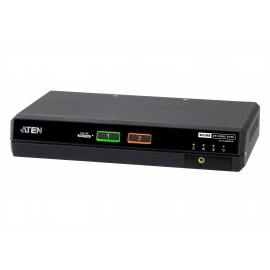 2-Port USB 5K DisplayPort/HDMI Dual Display Universal Secure KVM Switch (PSD PP v4.0 Compliant)