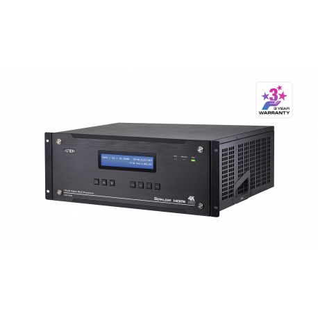 16 × 8 Modular Video Wall Processor