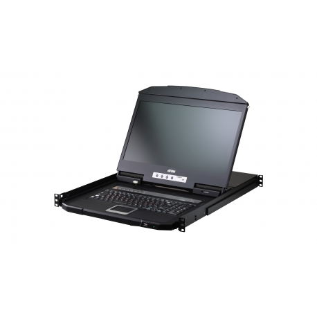 8-Port USB HDMI Single Rail WideScreen LCD KVM Switch