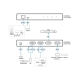 1-Local/Remote Share Access Single Port VGA KVM over IP Switch (1920 x 1200)