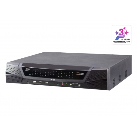 1-Local/8-Remote Shared Access 64-Port Multi-Interface Cat 5 KVM over IP Switch