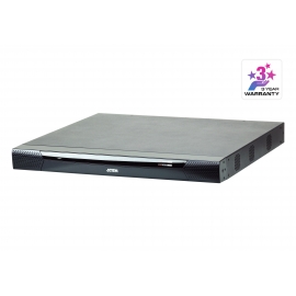 1-Local / 4-Remote access 16-Port KVM over IP Switch with Dual Power/LAN