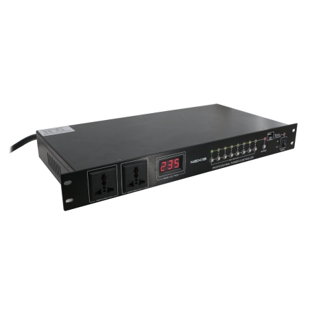 8 Outlet Power Sequencer Over IP & 2 Output bypass power output