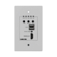 4K HDMI+USB2.0 Wallplate kit with POC and audio Receiver