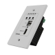 4K HDMI+USB2.0 Wallplate kit with POC and audio Receiver