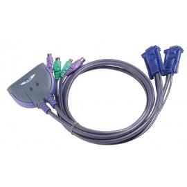 2-ports PS/2 KVM Cable 0.9 m