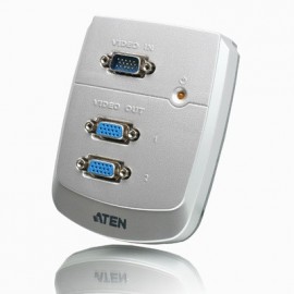 ATEN VGA Splitter 2-Port  Wall Plate (250MHz)