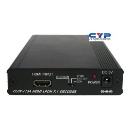 HDMI to HDMI repeater with Audio decoder