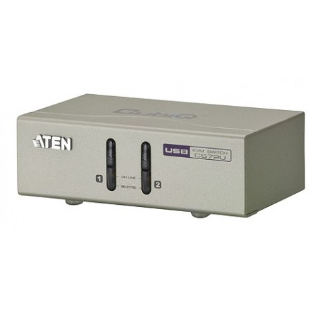 Aten 2 port USB KVM Switch