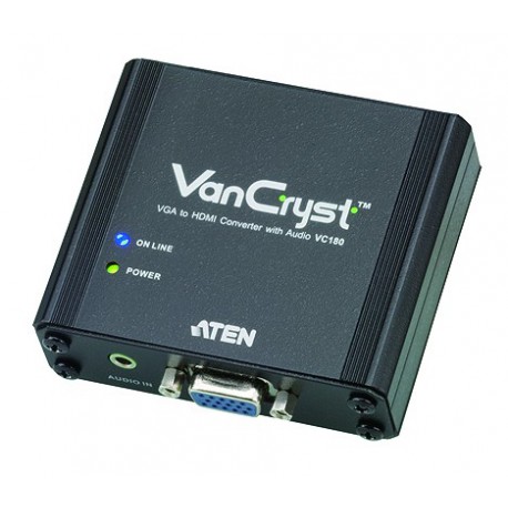 VGA to HDMI Converter with Audio