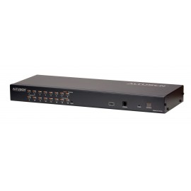 16 Port CAT5 High-Density KVM Switch