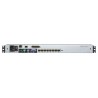 8-Port Dual Rail LCD 17" KVM Switch LCD Console + Cat 5 High-Density KVM Switch with KVM over IP