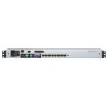 8-Port Dual Rail LCD 19" KVM Switch LCD Console + Cat 5 High-Density KVM Switch with KVM over IP