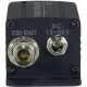Powered SDI signal repeater with re-clock function