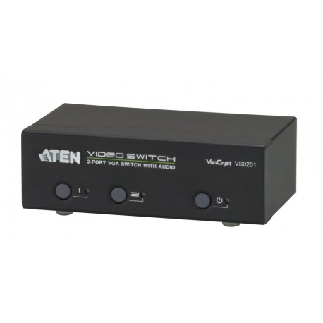 2 Port VGA Switch with Audio