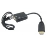 HDMI to VGA Converter with Audio output