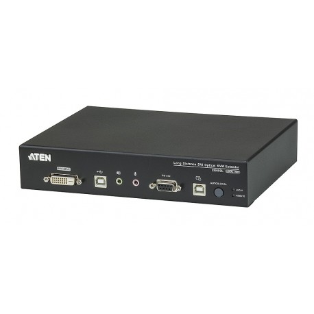 DVI Optical KVM Extender up to 20km.