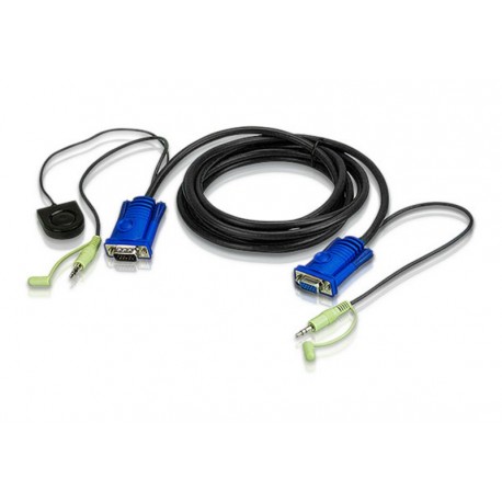 5m VGA/Audio Cable built-in Port Switching