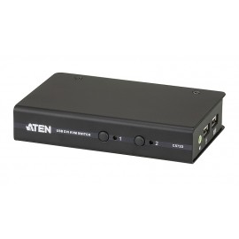 2-Port USB DVI KVM Switch