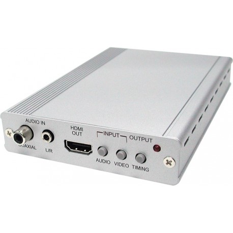 DVI/PC/Component to HDMI up to 1080p/UXGA Scaler
