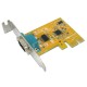 1-port RS-232 PCI Express Low Profile Card