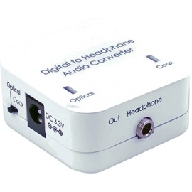 TOSLINK/Coax to TRS Audio Converter