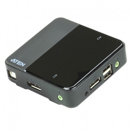 2-Port USB DisplayPort KVM Switch 4K UHD Supported