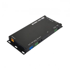 HDMI/USB over CAT5e/6/7 Slimline Transmitter with 48V PoH, LAN Serving, and Optical Audio Return