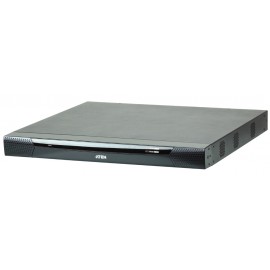 1-Local / 4-Remote access 16-Port KVM over IP Switch with Dual Power/LAN