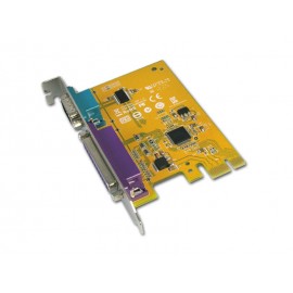 1-port RS-232 & 1-port Parallel PCI Express Multi-I/O Board