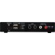 HDMI/Audio over CAT5e/6 /7 Receiver with 48V PoH, LAN Serving, and Bi-directional Coaxial Audio Return