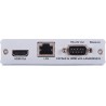 HDMI over CAT5e/6/7 Mountable Receiver with Bi-directional 24V PoC and LAN Serving