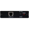 Bi-directional Stereo Audio over Single CAT5e/6/7 Receiver with RS-232 Control