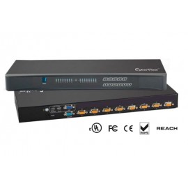 KVM Switch 8-port Combo DB-15