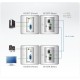 VGA/Audio Cat 5 Extender with MK Wall Plate (1280 x 1024 @150 m)
