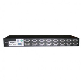 16-Port Rackmountable USB-PS/2 KVM Switch