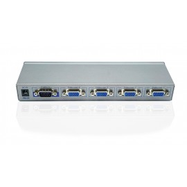 VGA Video Splitter 4-Port Enhanced Video Bandwidth, Cascadable