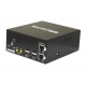 Dual Monitors DVI KVMR Extender Over LAN with Audio, Mic, RS232, USB Hub