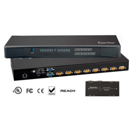 8-port USB KVM Switch 2 console