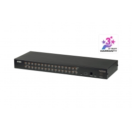 32-Port Cat 5 KVM Switch