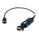 DevicePort Advanced Mode Ethernet enabled 1-port RS-232/422/485 Port Replicator (Screw Nut Type)