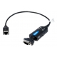 DevicePort Advanced Mode Ethernet enabled 1-port RS-232 Port Replicator (Screw Nut Type)