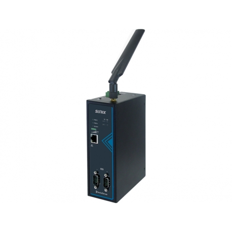 2-port RS-232 Industrial Serial Device Server