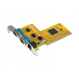 2-port RS-232 & Cash Drawer interface Universal PCI Serial Board