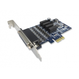 Industrial 4-port RS-422/485 with Surge & Isolation PCI-Express Serial Card