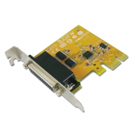 2-port RS-232 High Speed PCI Express Low Profile Board