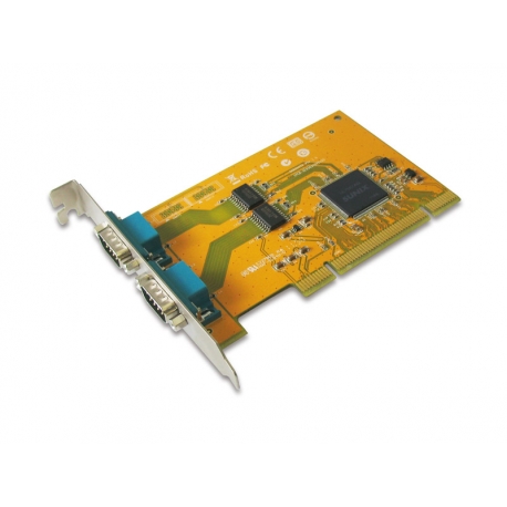 2-port RS-232 Universal PCI Serial Remap Board