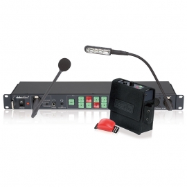 Studio Intercom 8 CH พร้อม Belt pack x4 ชุด