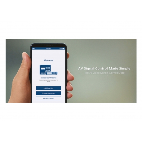 ATEN Video Matrix Control App – Mobile App