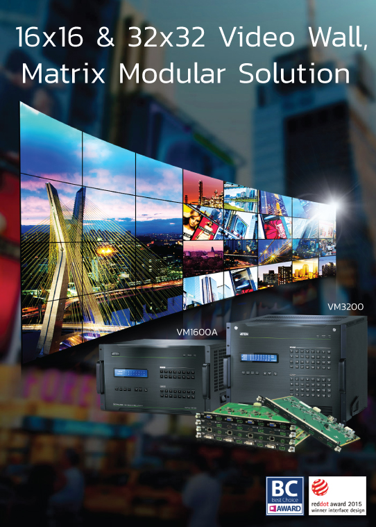 Video wall & modular Matrix solution